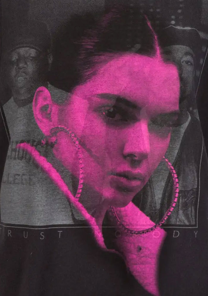 brand fails and disasters - kylie and kendall tupac and biggie shirts - Lleet Rust Dy