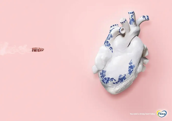 brand fails and disasters - flora homophobic ad - Halda You need a strong heart today. Flora,