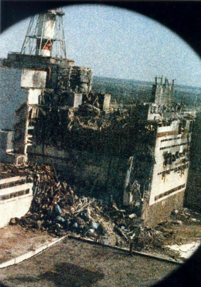 Perfectly Timed Historical Photos - only photo of chernobyl