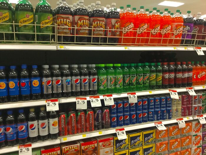 Stop drinking soda. In the long run soda is bad for you and after a while of not drinking you will realize that it tastes to sweet.