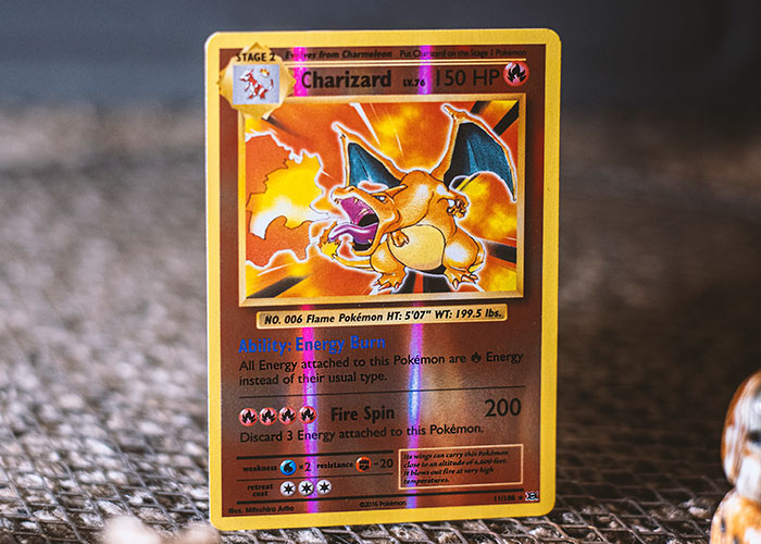 No Pokemon cards at school.

I came to school one day to show off the holographic Charizard I had gotten the day before. Later that day it went missing and I was devastated. The next day another kid shows up with one and I know it's mine. He claims he got it from a pack and his brother can back him up but I didn't buy it and others didn't too. It lead to this whole big thing and the they ended up banning Pokemon cards to avoid future situations like that. It sucked that I was partly at fault to ruin something for others, but I had suffered a great injustice because I knew that was my card.