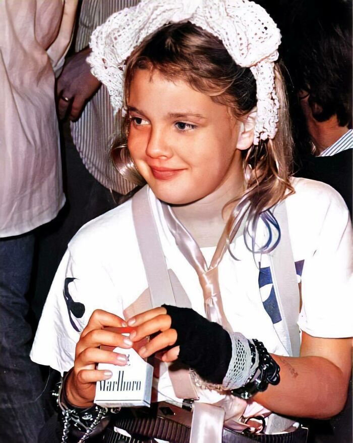 weird and wtf facts - drew barrymore child - Marlboro Intrallers