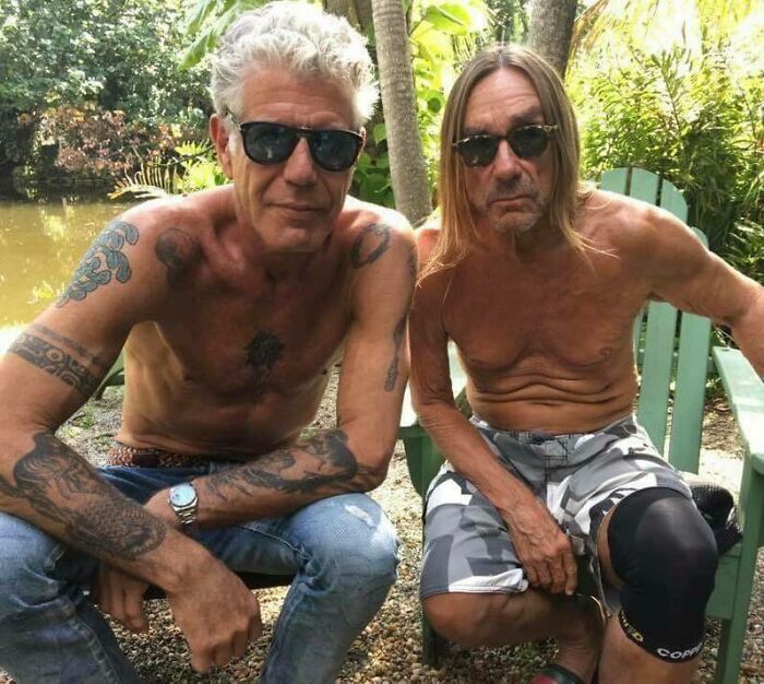 weird and wtf facts - anthony bourdain tattoos