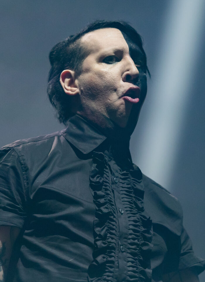 Marilyn Manson .

He always seemed like a really chill dude behind the cameras, his concerts were fun to attend and everybody talked about what a nice guy he was. Turns out he'd been abusing his girlfriends for years.