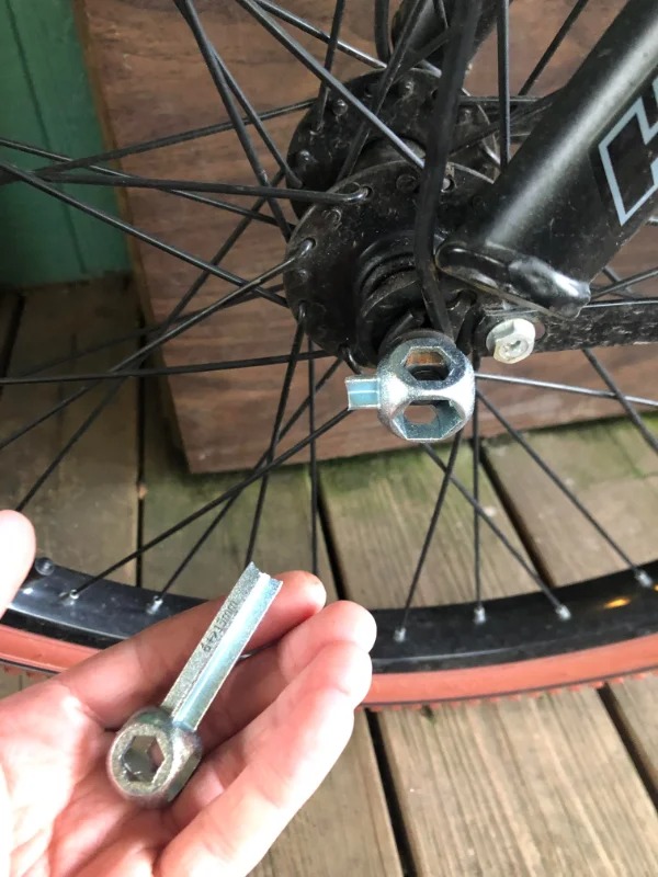 bad day - bicycle wheel