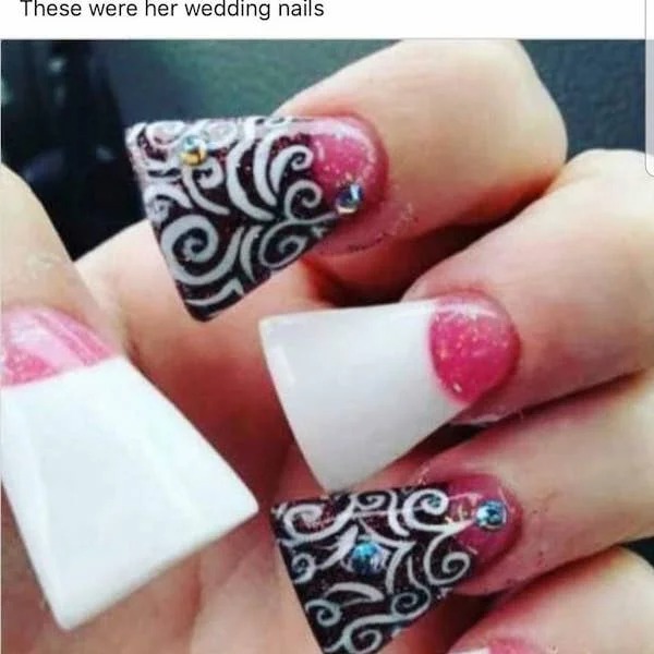 23 People Having Some Real Trashy Wedding.