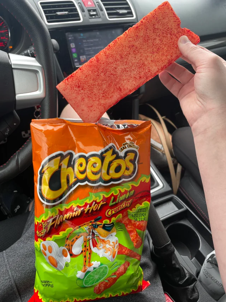 “I found this in my bag of Cheetos and I have no clue what it is.”