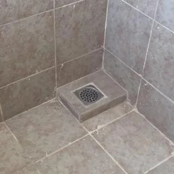 “Up the drain it goes.”