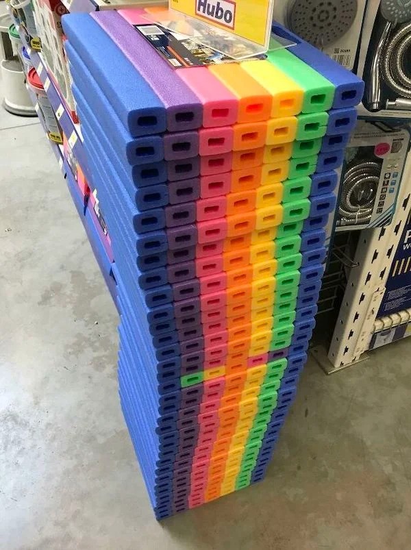 The way my coworker organized this.