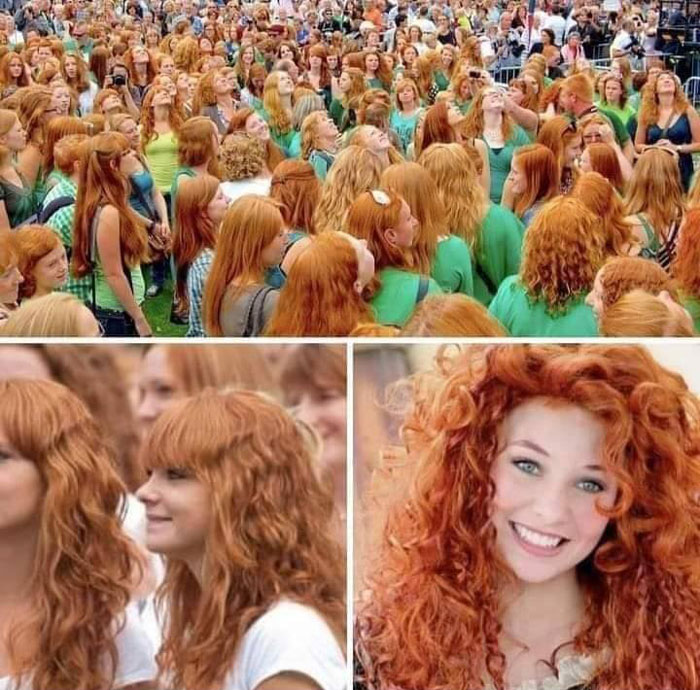 amazing discoveries - red head festival in dublin ireland