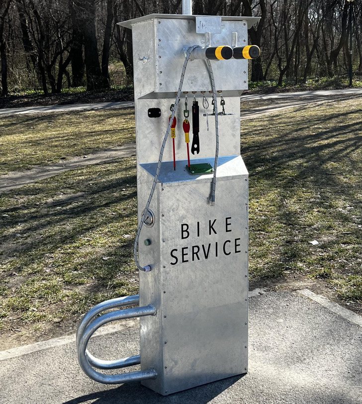 “Public tools at my local bike park.”