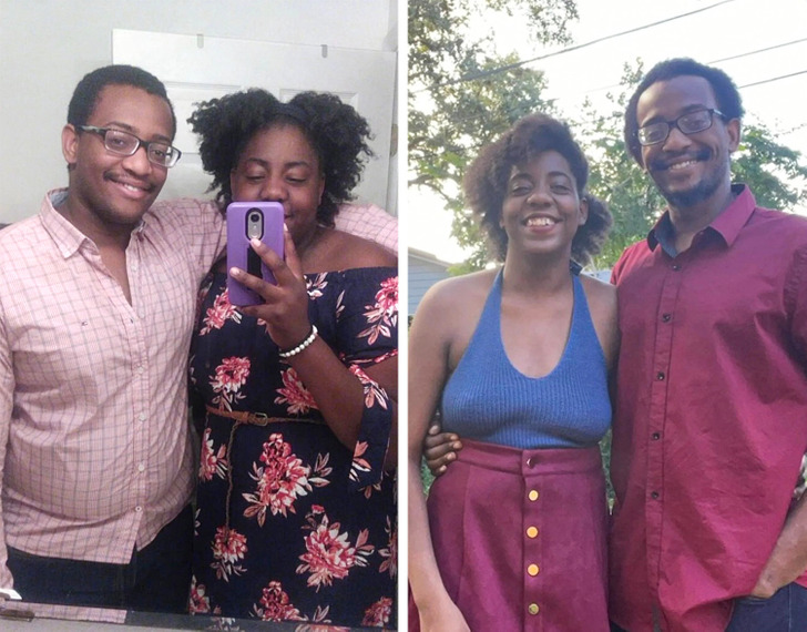 “We celebrate 5 years together and 2.5 years since taking our weight loss journey.”