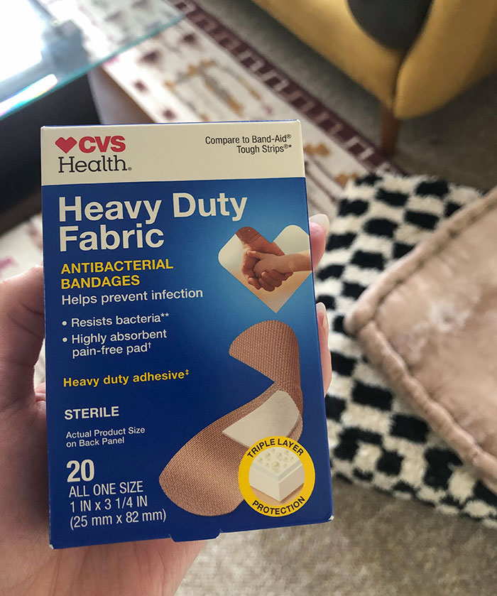People Who Regret Shopping Online - Compare to BandAid Tough Strips Cvs Health.