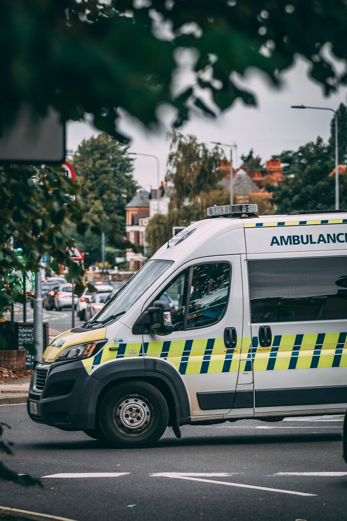 weirdest medical cases - white police car ambulance