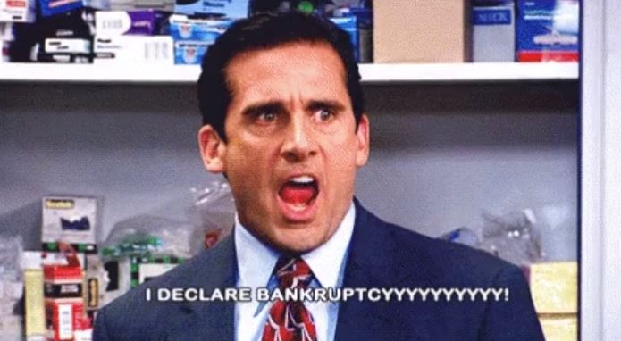 wtf facts and knowledge -michael scott i declare bankruptcy - I Declare Bankruptcyyyy Nuer Yyyy!