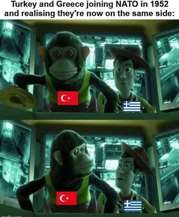 History memes - turkey and greece nato