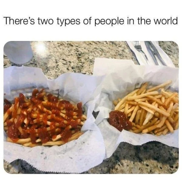 26 Pics That Prove There Are Two Types Of People In This World.