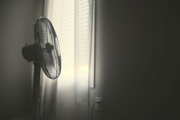 Researchers conducted a study and found that running a fan in the sleeping infant's room reduces the risk of SIDS by 72%.