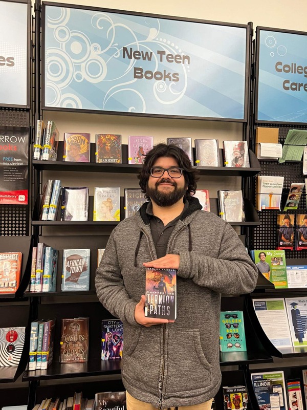 After spending my childhood wandering the shelves of the local library, it is stunning to see my published book on the same shelves now.