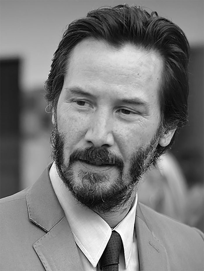 Keanu Reeves.

I remember seeing him while walking through New York a long time ago when I was a young, probably very annoying pre-teen. I yelled out, "Yo, Neo!" And then I obnoxiously mimicked the bullet dodge motion from The Matrix. He looked back at me, laughed, and mirrored the same move in acknowledgement.

It's such a great memory because I feel like anyone would have been justified in getting annoyed and shrugging this stupid kid off, but instead he was a good sport and humored me. I'll never forget it.