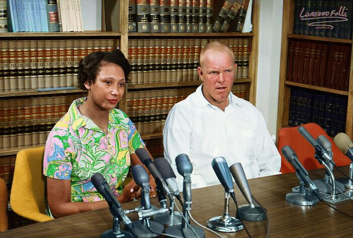 colorized photos from history - The Monumental Love Story Of Richard And Mildred Loving LED To The Historic Supreme Court Case Sweeping Away The Latest Segregation Laws In America.