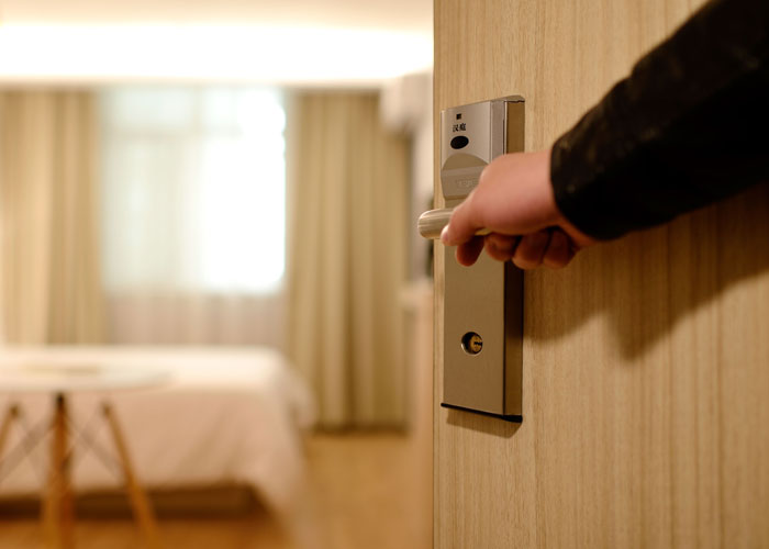strangest interactions - strangers - door of hotel - Jum G