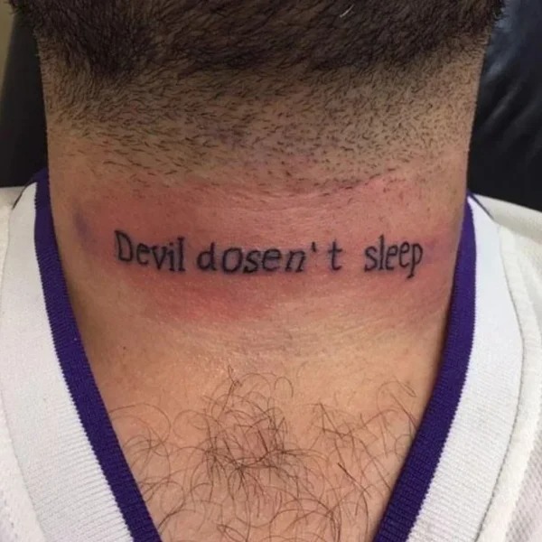 27 Tattoos That Are Horrible.