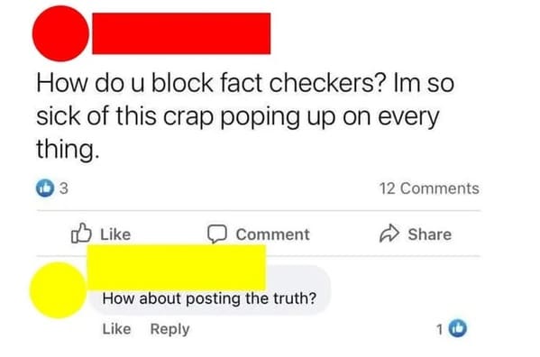 funny comebacks and comments - business chicks - How do u block fact checkers? Im so sick of this crap poping up on every thing. 3 Comment How about posting the truth? 12 10
