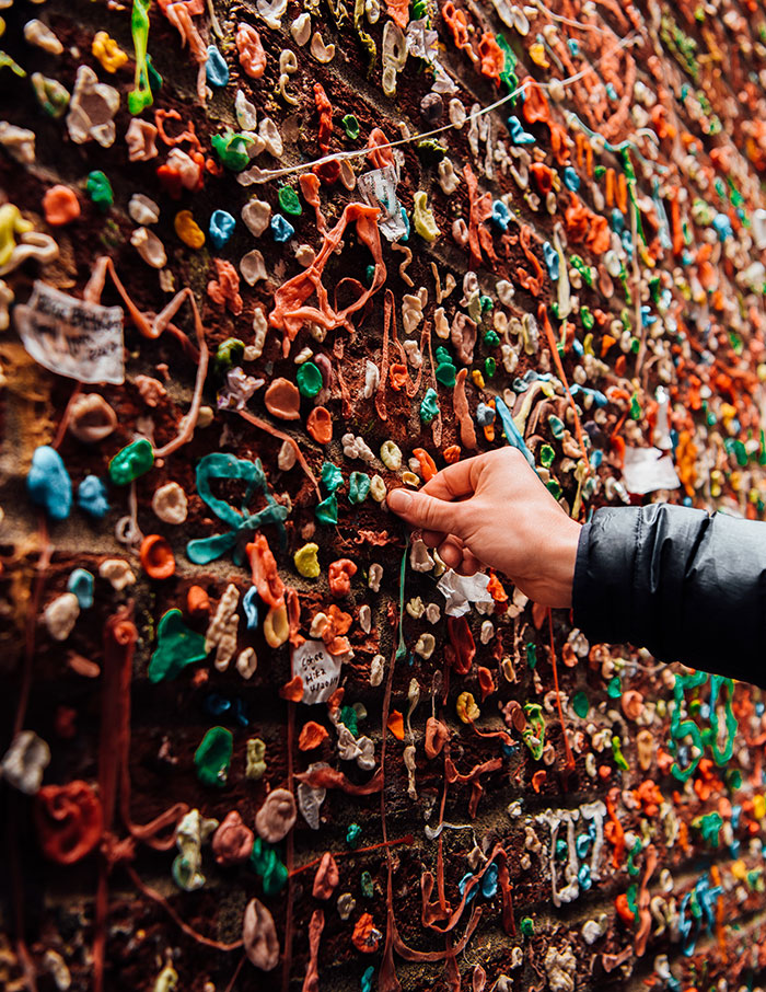 My fourth grade teacher allowed us to chew gum in class. He said that if he found evidence of misuse, like sticking it under desktop, he would ban chewing gum. One kid stuck it on a window sill and ruined it for all of us.