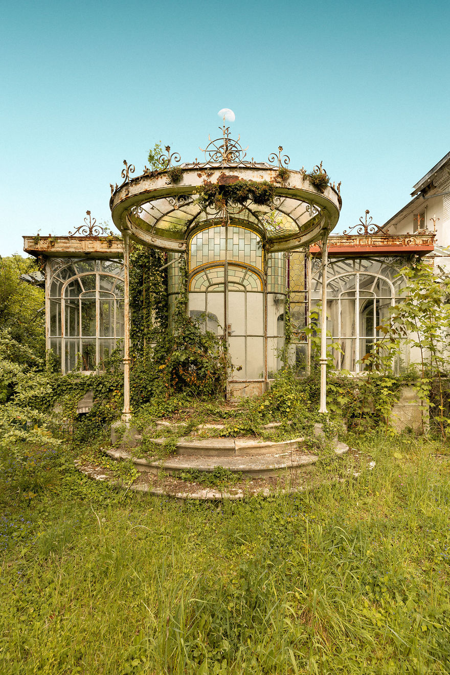 abandoned places - Greenhouse, France