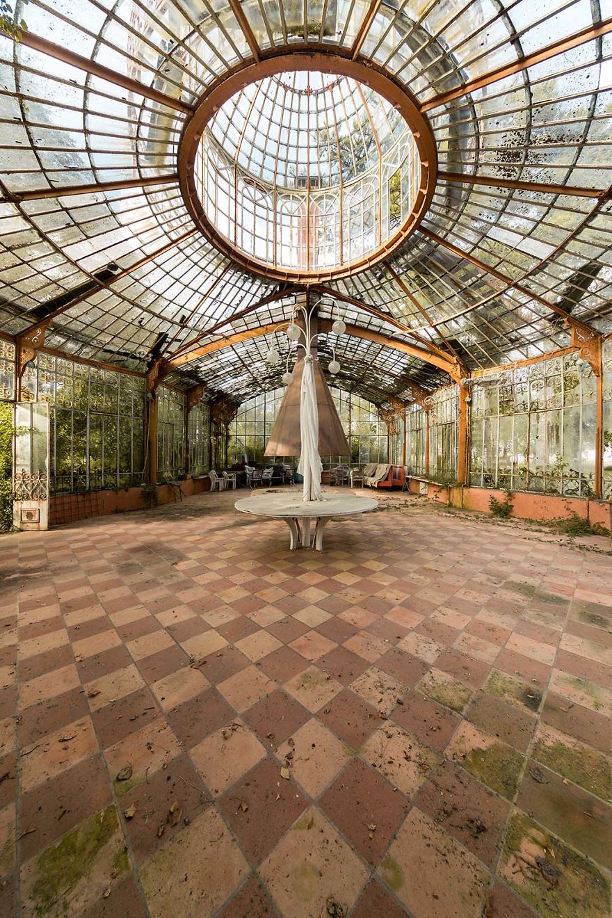 abandoned places - Greenhouse, France