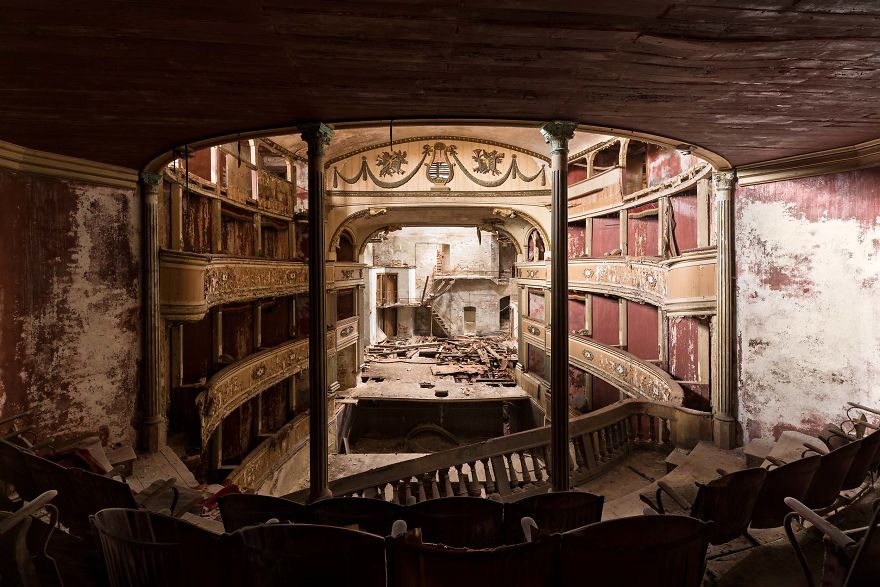 abandoned places - Theater, Italy