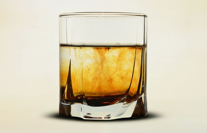 hotel horror stories - whiskey glass filled
