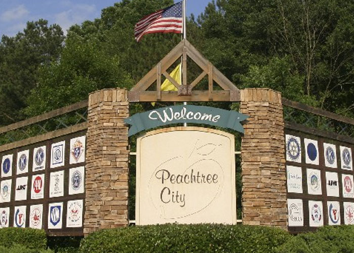 Peachtreanna.

In Georgia.