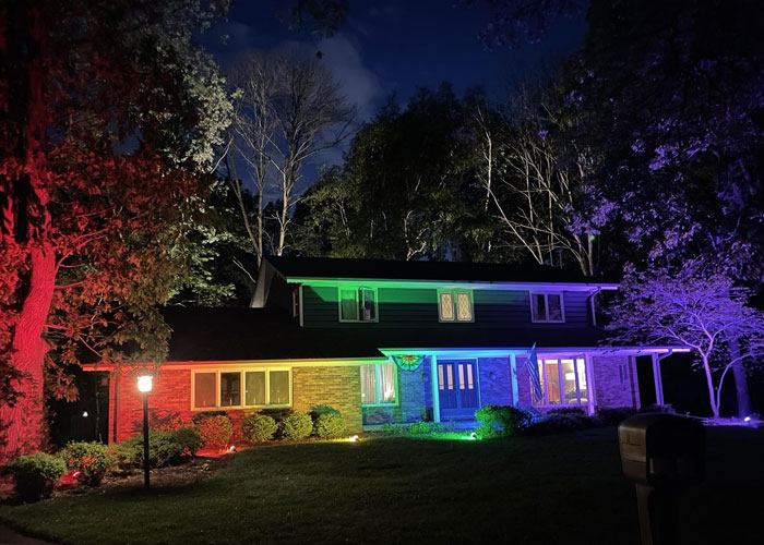 landlords - pride house lights