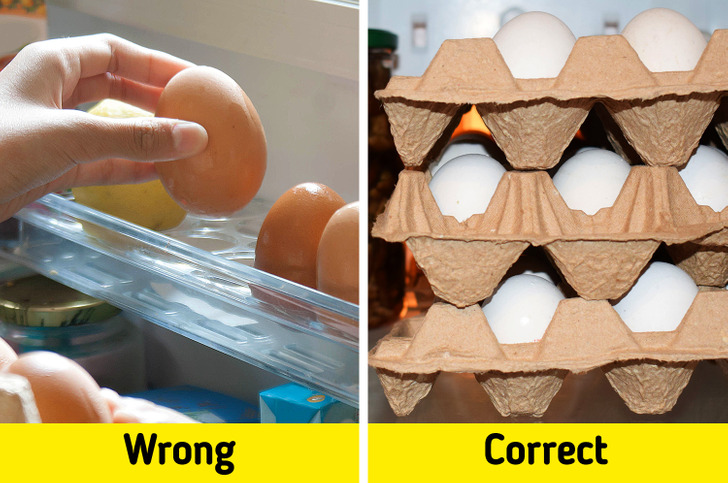 things you have been doing wrong - Egg - Wrong Correct