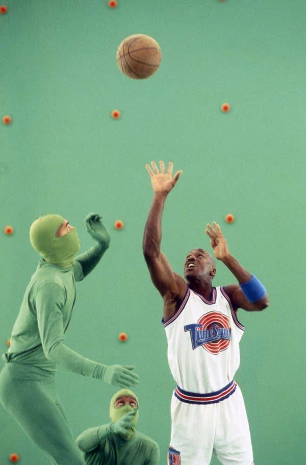 behind the scenes movies - Meanwhile, Michael Jordan doesn't need any movie magic for his basketball skills in Space Jam (1996).