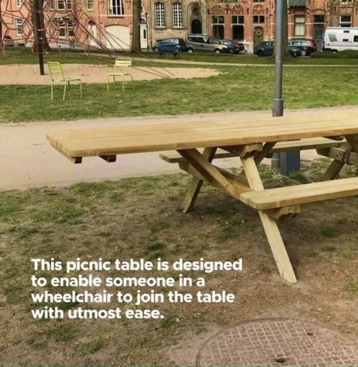 Inclusive Picnic Table Design