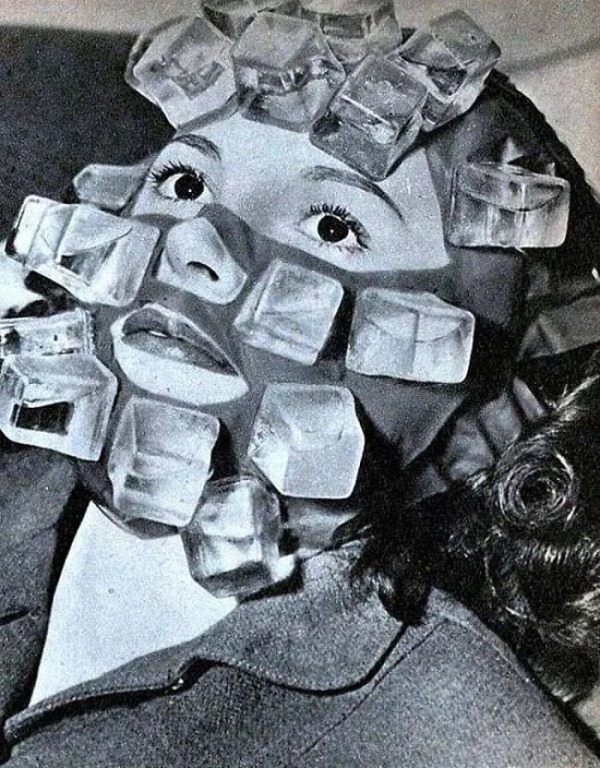 WTF Historical Photos -vintage facial treatment