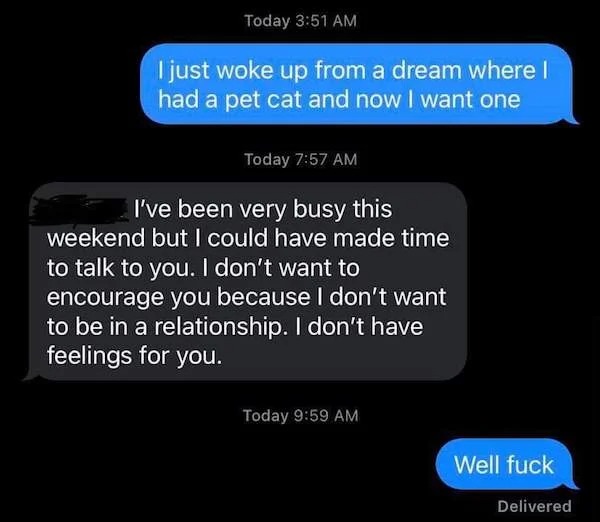 cringe lords - multimedia - Today I just woke up from a dream where I had a pet cat and now I want one Today I've been very busy this weekend but I could have made time to talk to you. I don't want to encourage you because I don't want to be in a relation