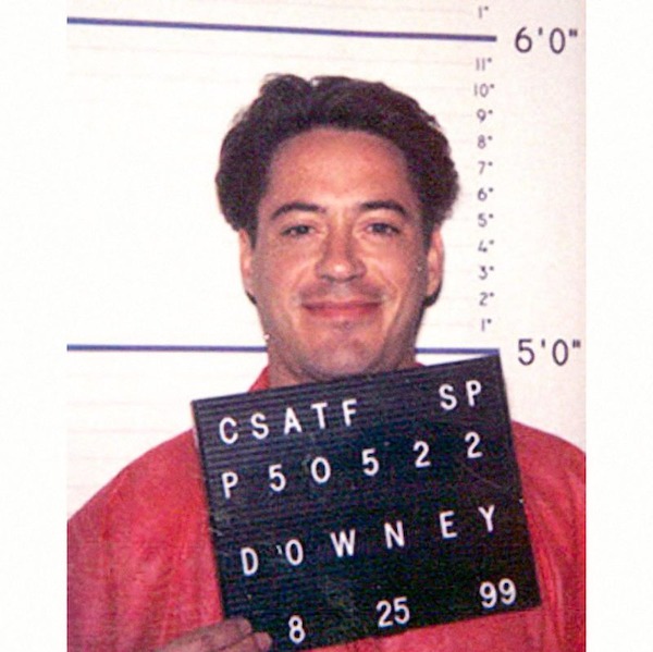 celebrities who got arrested - mugshot robert downey jr - L 8 11" 10" 25 8 7" 6 5 Csatf Sp P 50 522 3" 2 I Downey 6'0" 99 5'0"
