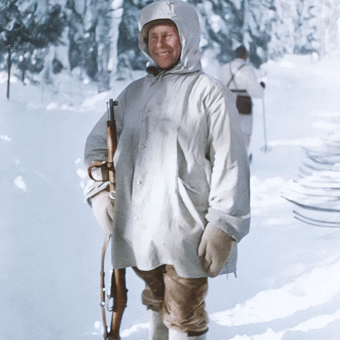 bad ass people from history --  finnish sniper