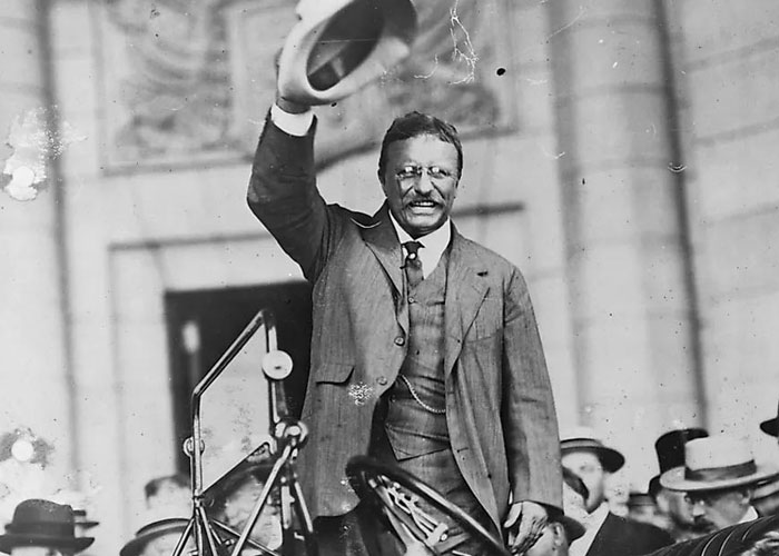 bad ass people from history - theodore roosevelt became president