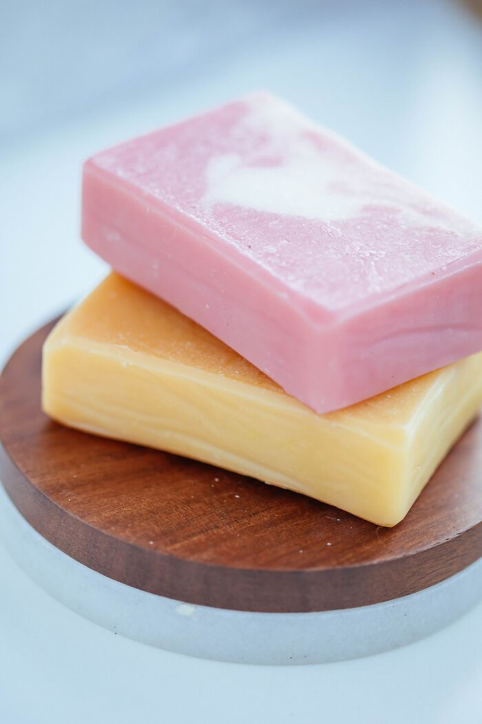 The human body contains enough fat to make seven bars of soap.