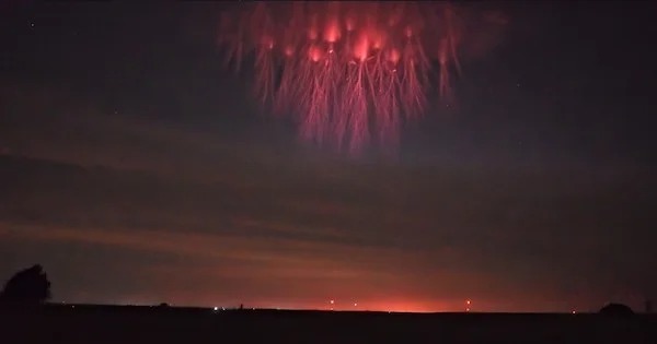 oddly terrifying - fireworks