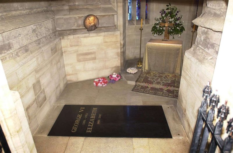 fascinating pics - This is where queen Elizabeth II will be buried