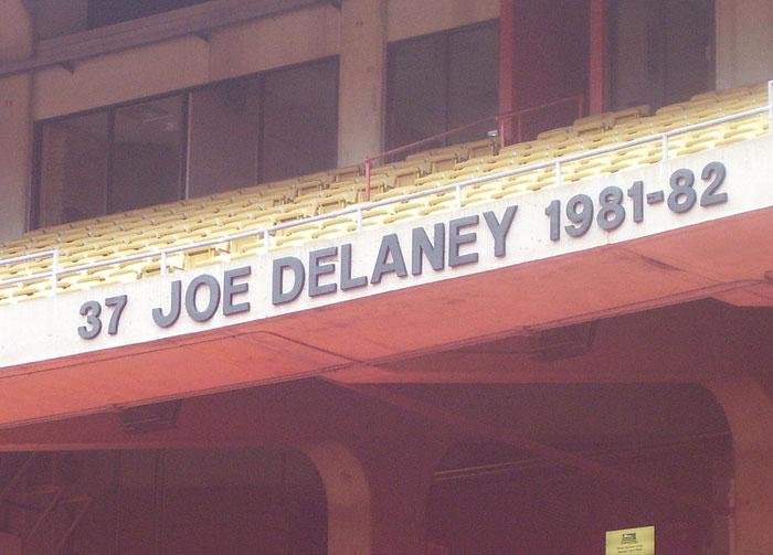 in 1983, NFL Chiefs running back Joe Delaney sacrificed his life in an attempt to save three children from drowning. His number is unofficially retired by the team and a statue was put up in his hometown.
