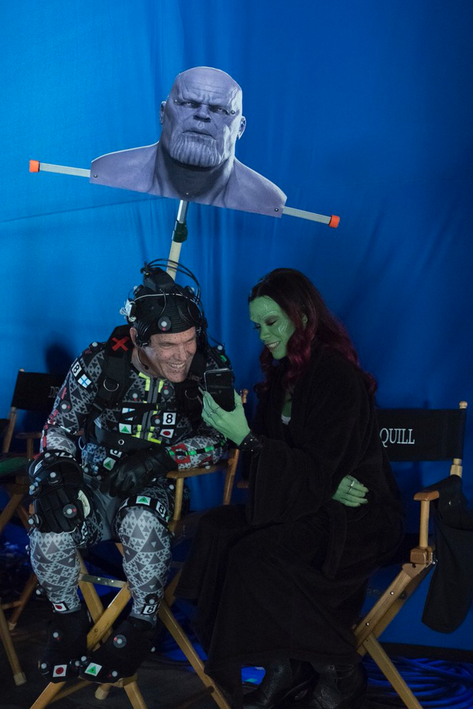fascinating photos - Thanos and Gamora