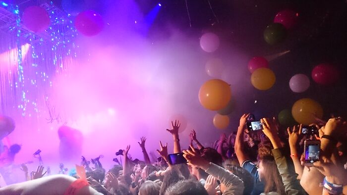 People using their phone at concerts to record/take pictures. Seems like it is everyone all the time. Takes me out of the moment and sight lines are bad enough without everyone holding their phone over their head.