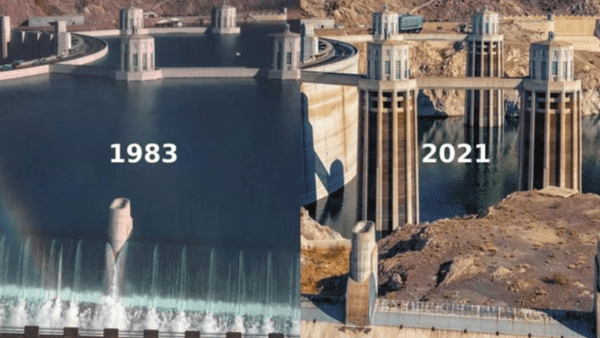 Lake Mead 1983 vs 2021